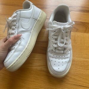 White Nike Air force Sneakers